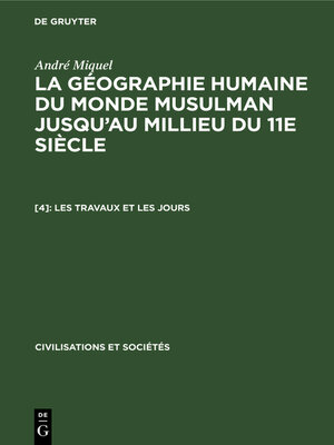 cover image of Les travaux et les jours